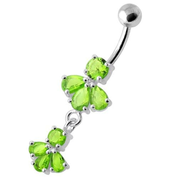 Fancy Jeweled Navel Belly Ring 