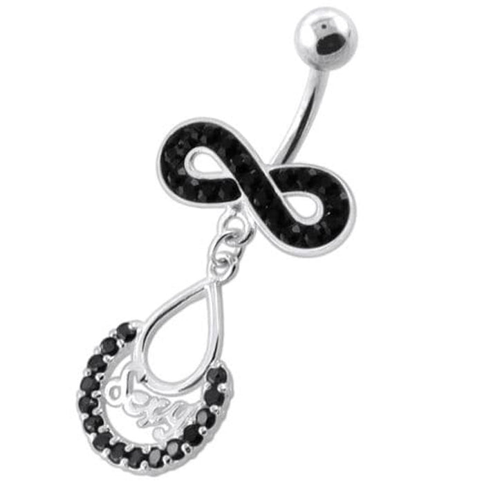 Sexy Infinity Dangling Belly bar