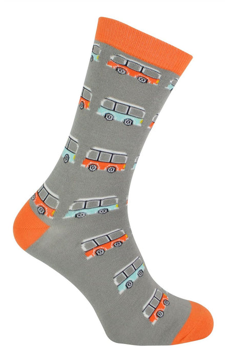 Mr Heron - Patterned Socks, Soft, Breathable, Hypoallergenic & Antibacterial