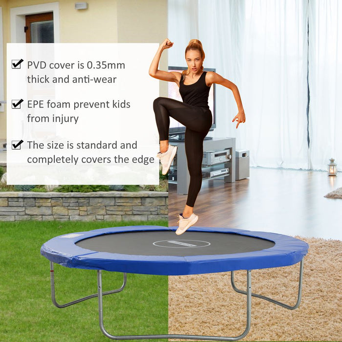 Premium 10ft Trampoline Spring Cover | Blue Replacement Pad | Professional Quality | Easy Installation