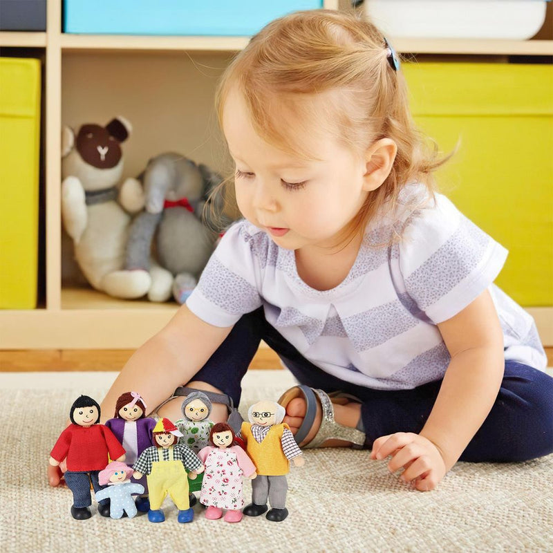 SOKA HAPPY FAMILY 7PCS - Imaginative Playset for Creative Kids