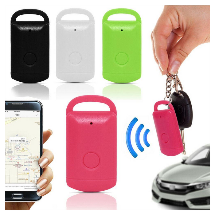 Bluetooth Key Finder GPS Locator Anti-lost Alarm/Tracker - Suitcase Shape [Black]