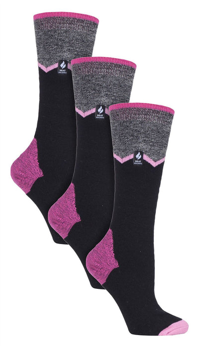 3 PACK LADIES HEAT HOLDERS ULTRA LITE SKI SOCKS