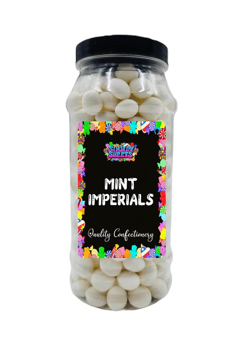 Delicious Mint Imperials - Retro Sweets Gift Jar