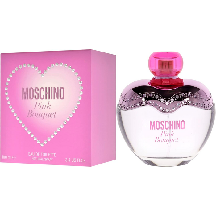 Moschino Pink Bouquet Eau De Toilette Spray 100ml