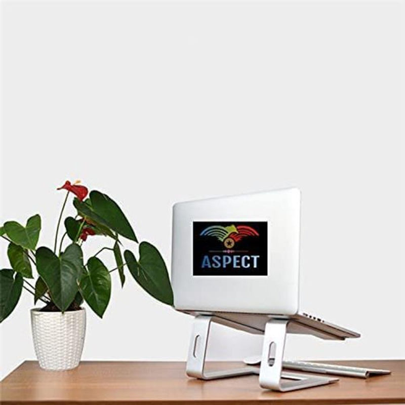 Aspect Metal Desktop Laptop Stand Compatible with All MacBook and Laptops Size