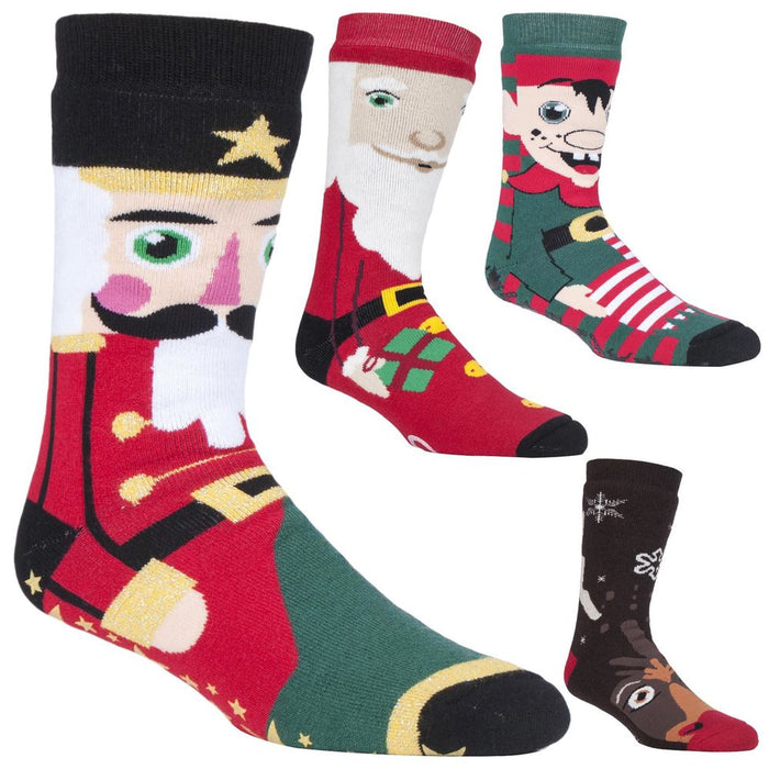 Heat Holders - Mens Christmas Socks