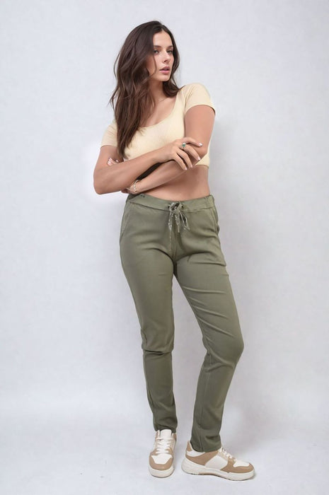 Delilah Casual Drawstring Trousers - Stylish Comfort!