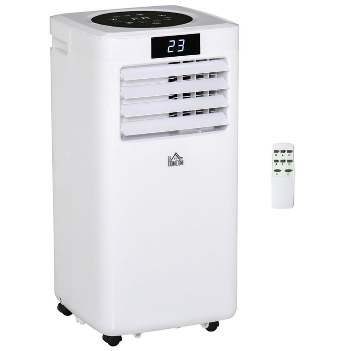 10,000 BTU Portable AC Unit w/ Remote for Bedroom - HOMCOM