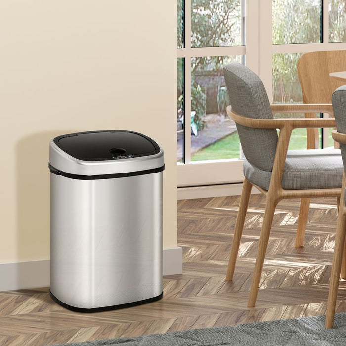 Ultimate Sensor Bin, Stainless Steel, 58L - Advanced Infrared Technology for a Touchless and Hygienic Experience