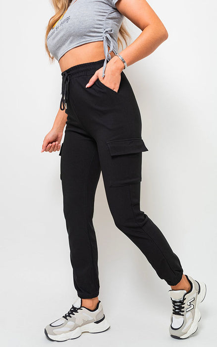 Trendy Cargo Pocket Trouser with Drawstring - High-Quality, Versatile & Fashion-Forward!