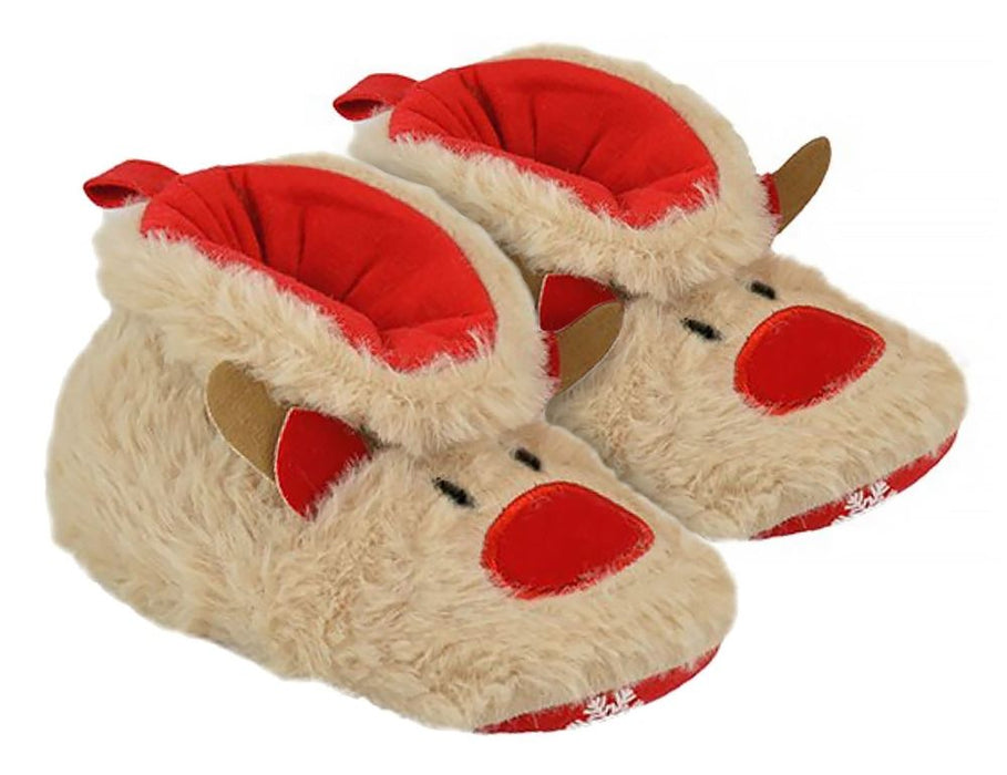 Baby Elf & Reindeer Slippers