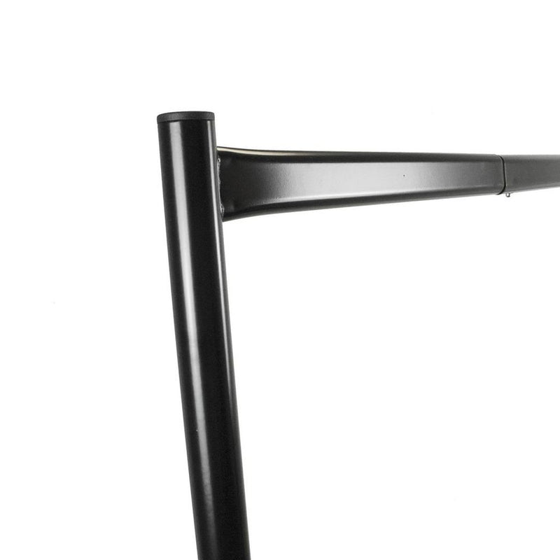 Superior Quality 4FT x 5FT Black Clothes Rail - Heavy Duty & Easy to Assemble - Extra Hanging Space