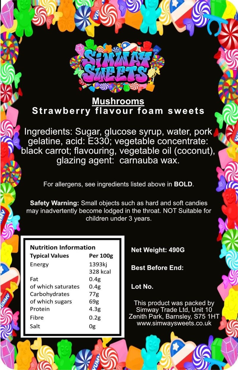 Pink N White Mini Foam Gummy Retro Sweets Jar - Best Quality Gift for All - Delivered to Your Door