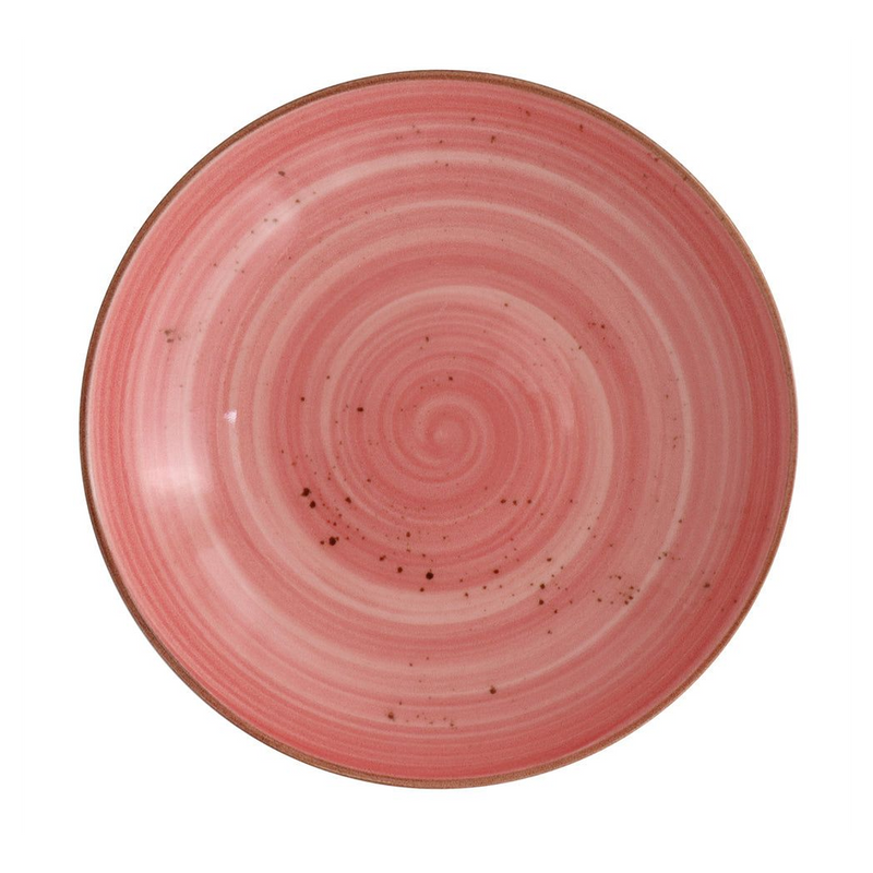 Porcelain Pasta Plates Pebble Pink 21cm