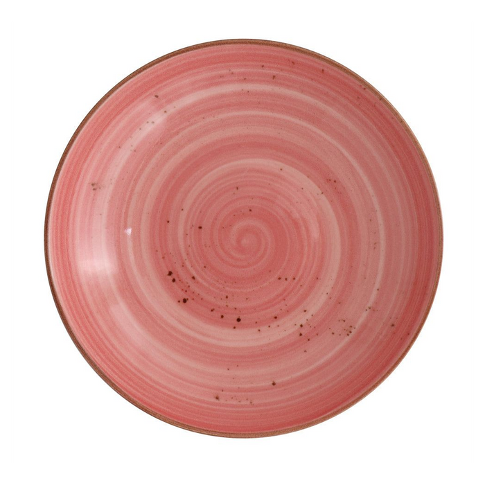 Porcelain Pasta Plates Pebble Pink 21cm