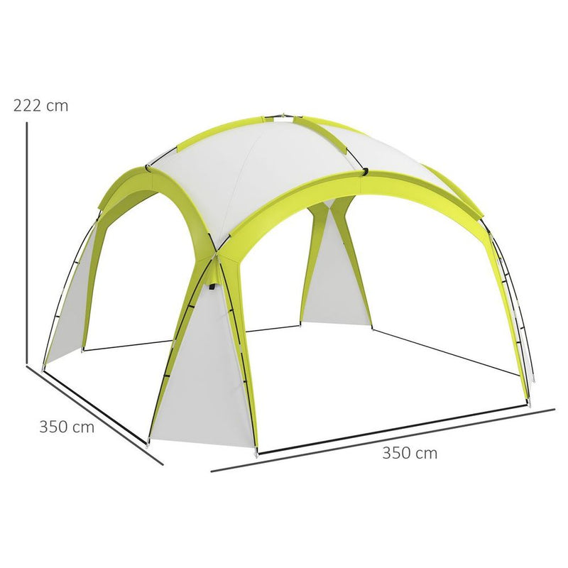 Premium Outsunny Outdoor Gazebo - Stylish & Sturdy Party Tent for Garden Green - 80% Off!