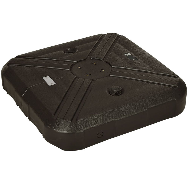 Premium Outsunny Cantilever Parasol Base Weights - Steel Cross Base & Wheels - High Quality