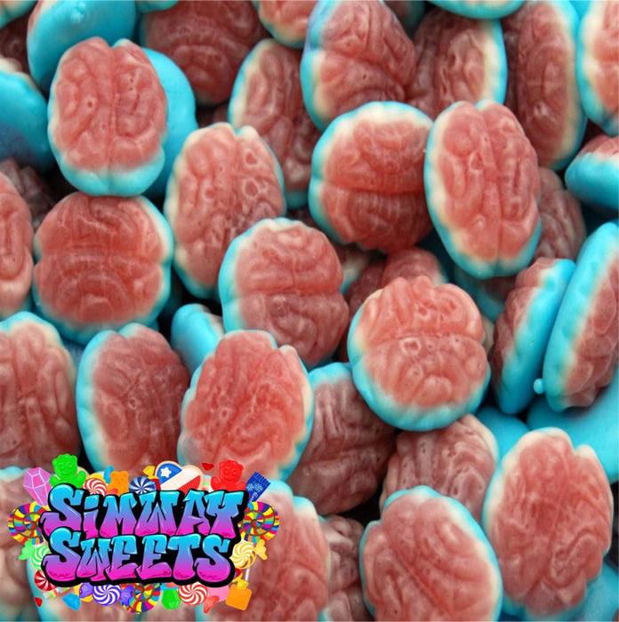 Jelly Filled Brains Gummy Sweets Gift Jar 🍭 Retro Sweets 🎁 Best Quality