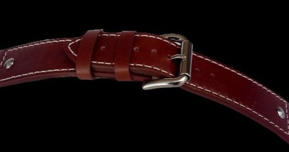 Timeless Elegance: Strond Vintage Italian Leather Watch Strap