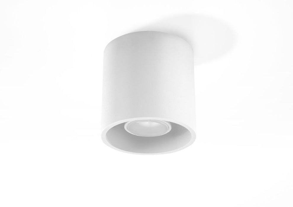 Modern LED Ceiling Lamp - White Round Design - Best Quality - GU10