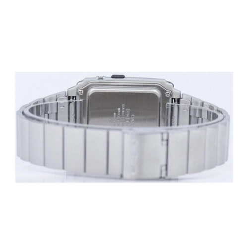 Casio Mens Classic Quartz Calculator Silver Bracelet Watch -  CA-506-1DF