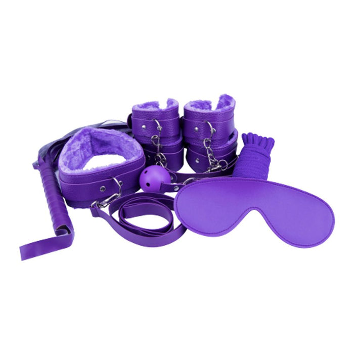 Loving Joy Purple Bondage Kit - Perfect for Beginners (8 Piece)