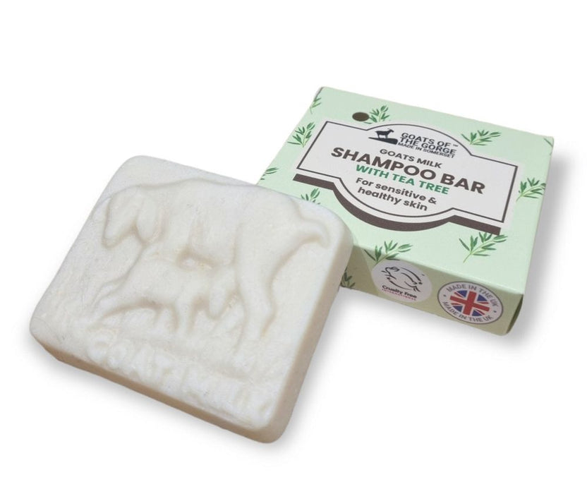 Premium Goats Milk Shampoo Bar | Tea Tree Oil | Moisturizing & Rejuvenating | Best Quality