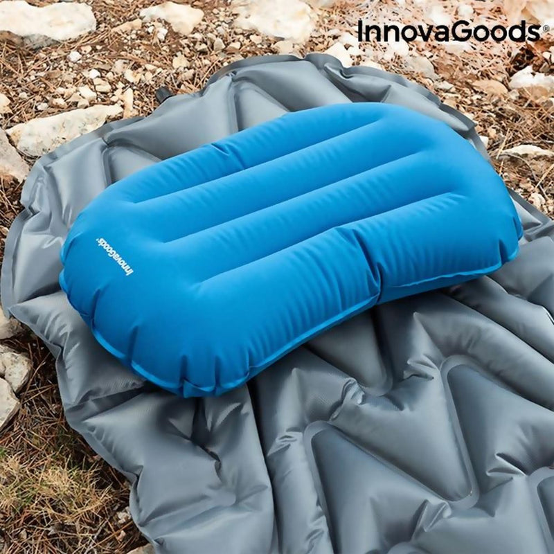 Premium Ultralight Sleeping Pad + Pillow Set - Inflatable, Compact, Durable - Perfect for Camping, Travel, Outdoors