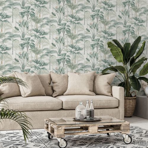 King Palm Green sw12 wallpaper