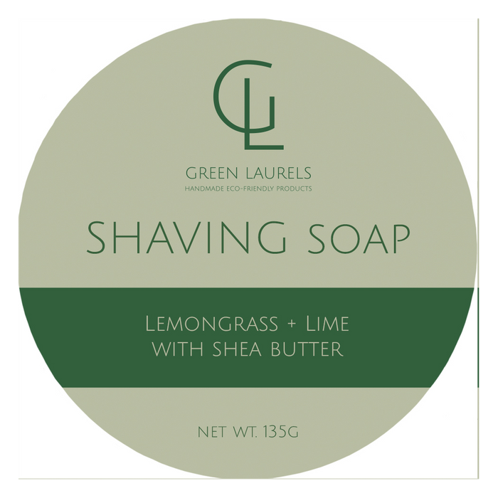 Premium Shaving Soap - Eucalyptus, Tea Tree, Peppermint, Leather, Tobacco, Lemongrass, Lime, Cedar & Pine Scents - Long-lasting & Moisturizing - 135G Tin