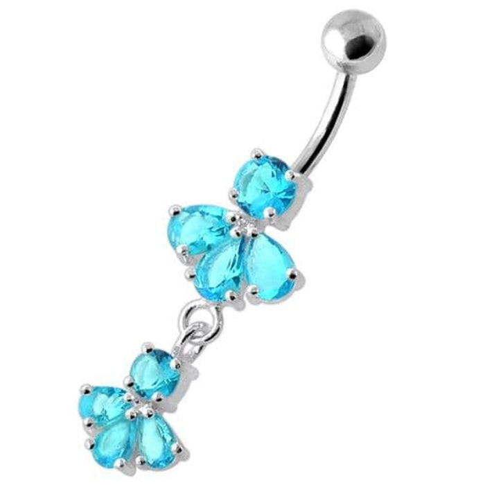 Fancy Jeweled Navel Belly Ring 