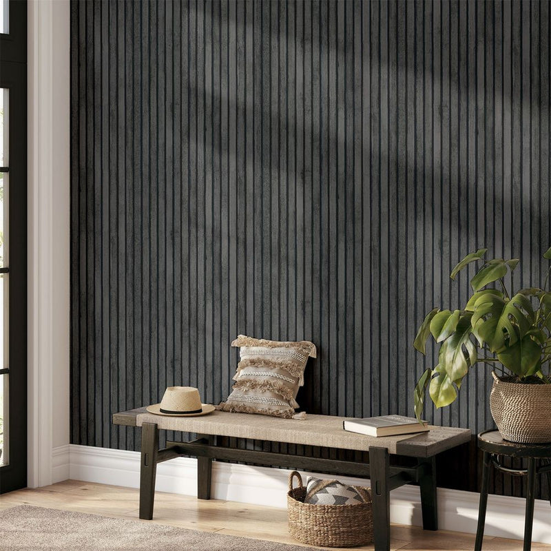 Premium Charcoal Grey Wood Slats - Top Quality, Professional Seller!