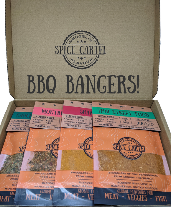 Authentic BBQ Rubs Gift Box | Flavour-Packed Spices for Amazing Barbecues!