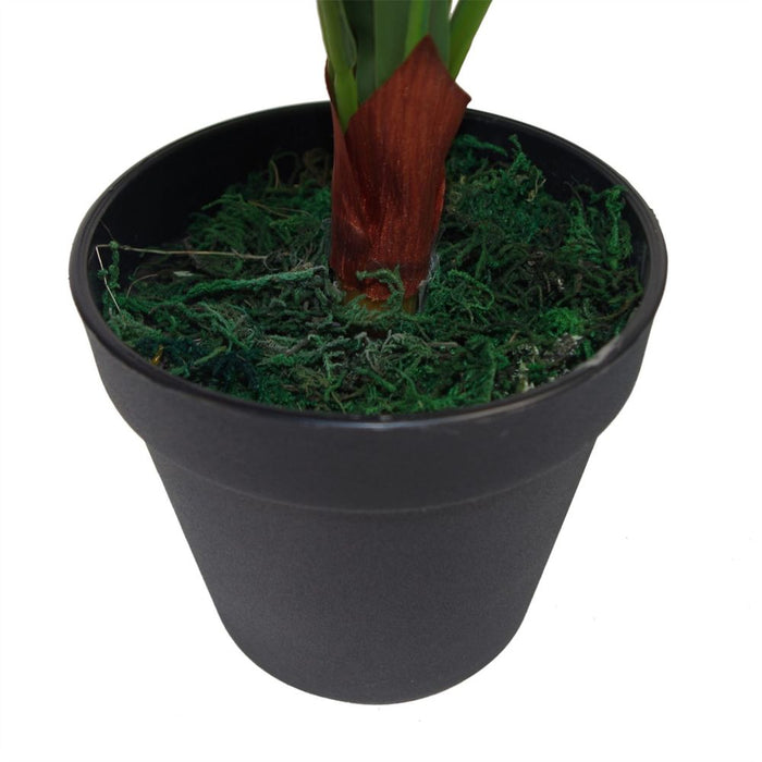 High-Quality 60cm Artificial Bird's Nest Fern Plant - Lush, Bushy, and Realistic