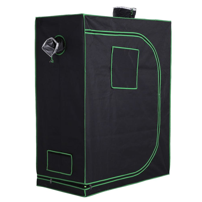 120Lx60Wx150Hcm Hydroponic Reflective Mylar Green Room Grow Tent - High Quality, Climate Control