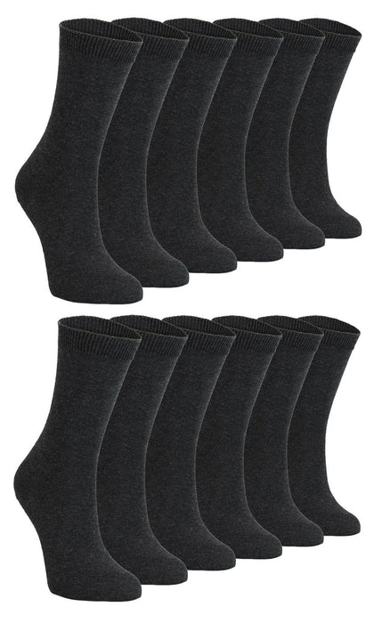 12 Pairs Children's School Socks