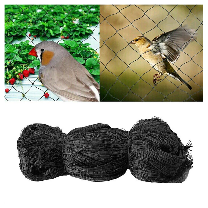 Anti Bird Garden Netting Pond Net Protection Plants Veg Crops Fruit Fine Mesh 2M X 10M