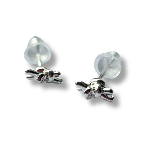 Tiny Knot Stud Earrings
