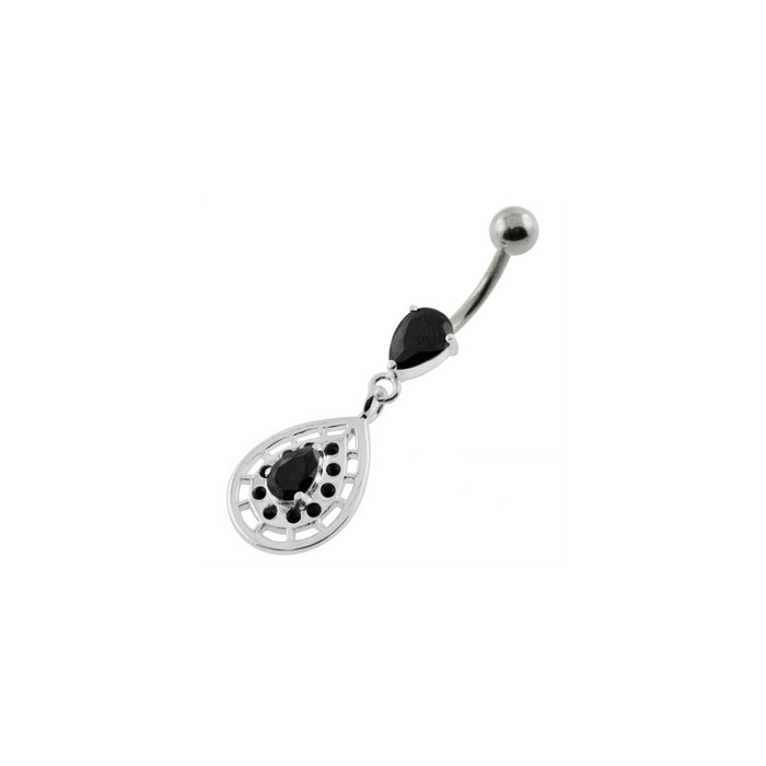 Tear Drop Patten Navel Belly piercing