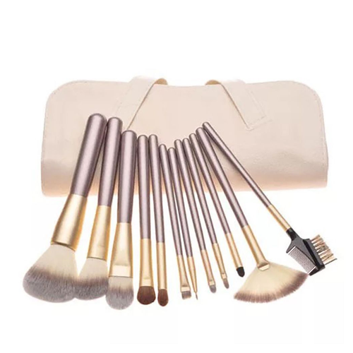 Corrugated nylon brush rice white cosmetic brush