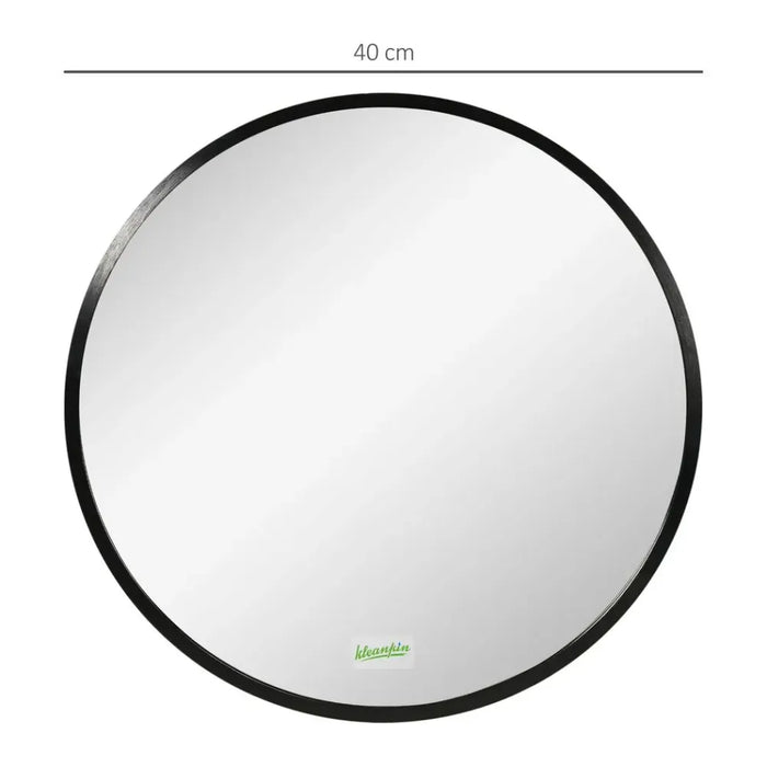 Stylish Black Vanity Mirror, Wall-mounted for Bedroom Bathroom Washroom