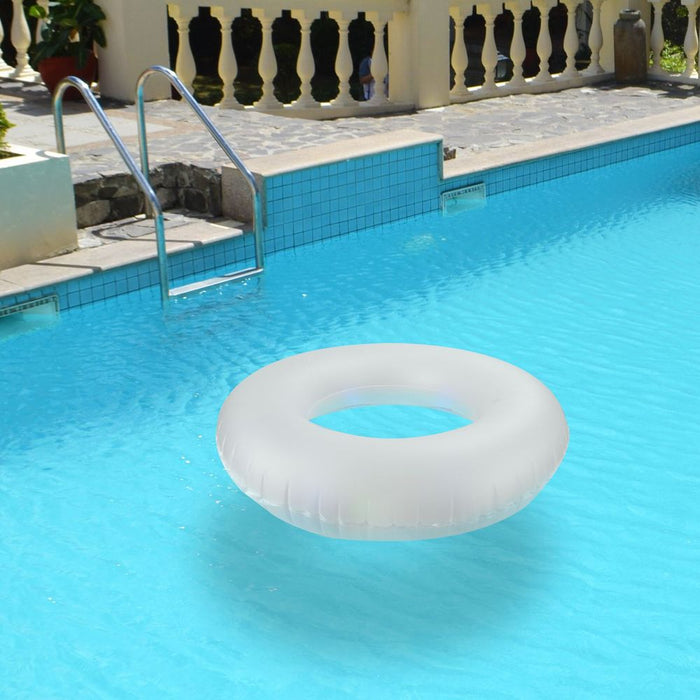 Jilong LED Light Swim Ring 90cm Diameter - Illuminate Your Swim Time with Vibrant Colors - Battery Operated - Perfect for Night-Time Swimming and Pool Parties