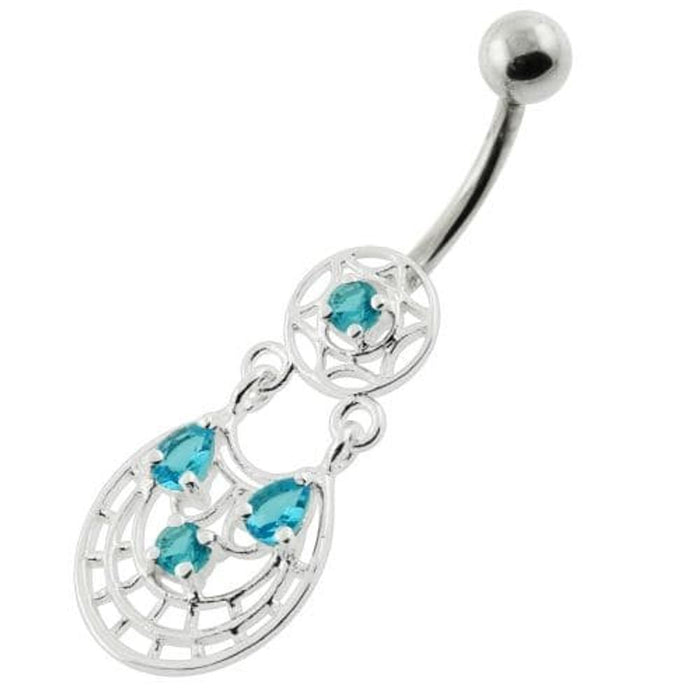 Fancy Jeweled belly button rings