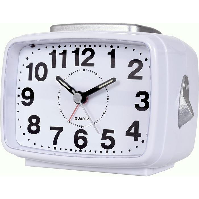 Acctim Titan 2 Large beep Alarm Clock White 13880