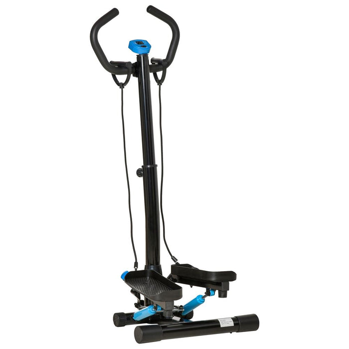 HOMCOM Adjustable Twist Stepper Step Machine For Home Gym Aerobic Workout