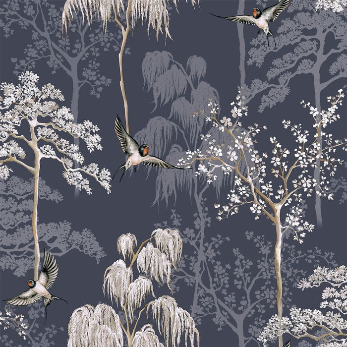 Japanese Garden Blue sw12 - Premium Quality for Your Perfect Zen Oasis