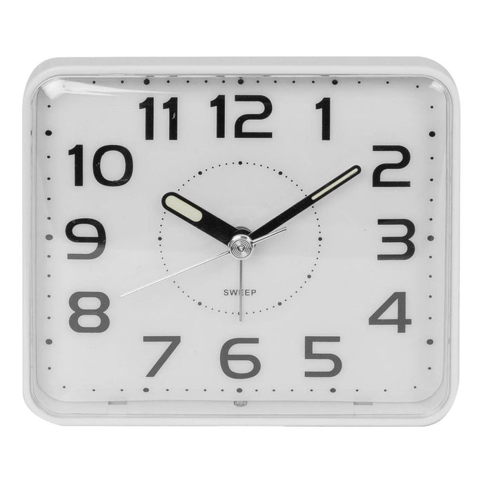 Widdop Alarm Clock with Dual Indicating Light System - High Quality White 5291