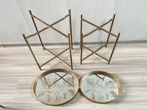 53/45CM SET 2 OVAL ROUND TABLE