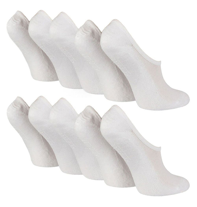 10PK - Wildfeet Ped Liner Sock with Heel Grip